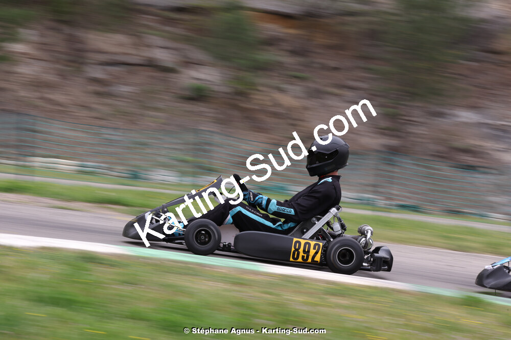 6 & 7/04/2024 : 2ème manche du Championnat du Sud au Pôle Mécanique Karting d’Alès (photos Stéphane Agnus) 2024 — karting