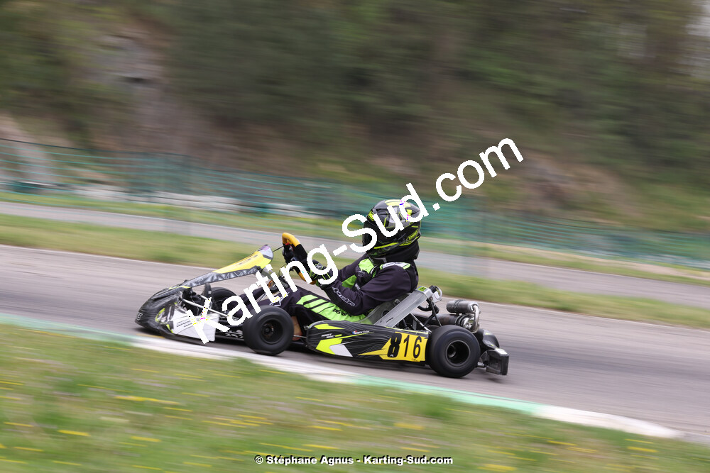 6 & 7/04/2024 : 2ème manche du Championnat du Sud au Pôle Mécanique Karting d’Alès (photos Stéphane Agnus) 2024 — karting