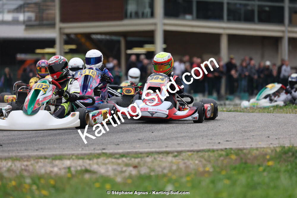 6 & 7/04/2024 : 2ème manche du Championnat du Sud au Pôle Mécanique Karting d’Alès (photos Stéphane Agnus) 2024 — karting