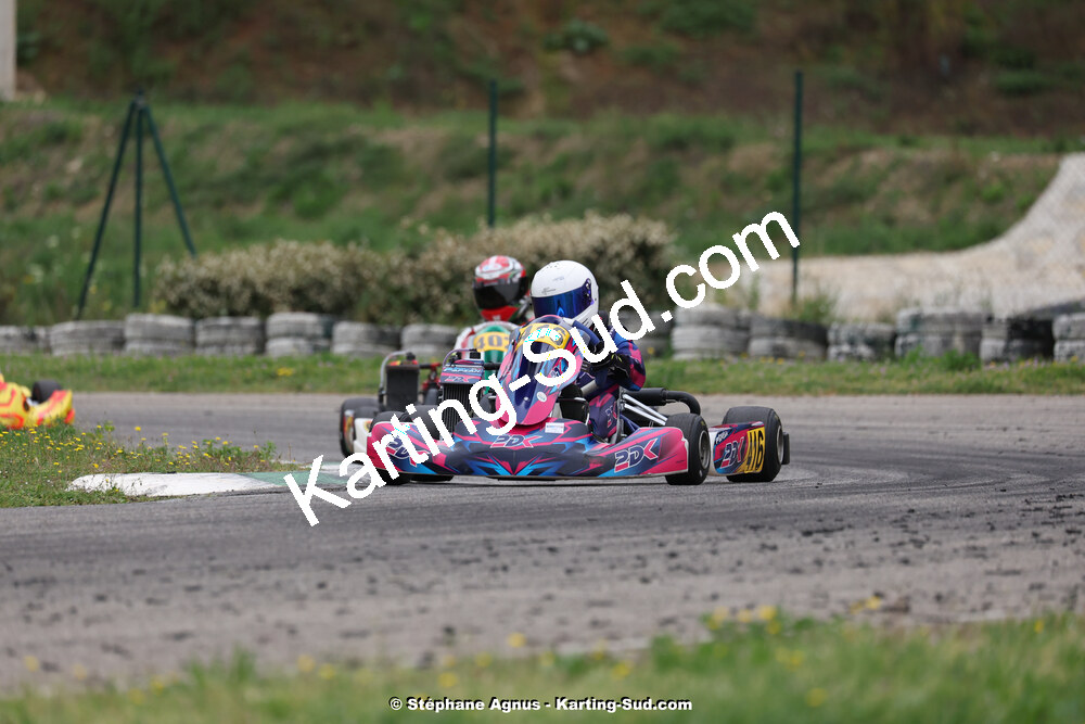6 & 7/04/2024 : 2ème manche du Championnat du Sud au Pôle Mécanique Karting d’Alès (photos Stéphane Agnus) 2024 — karting