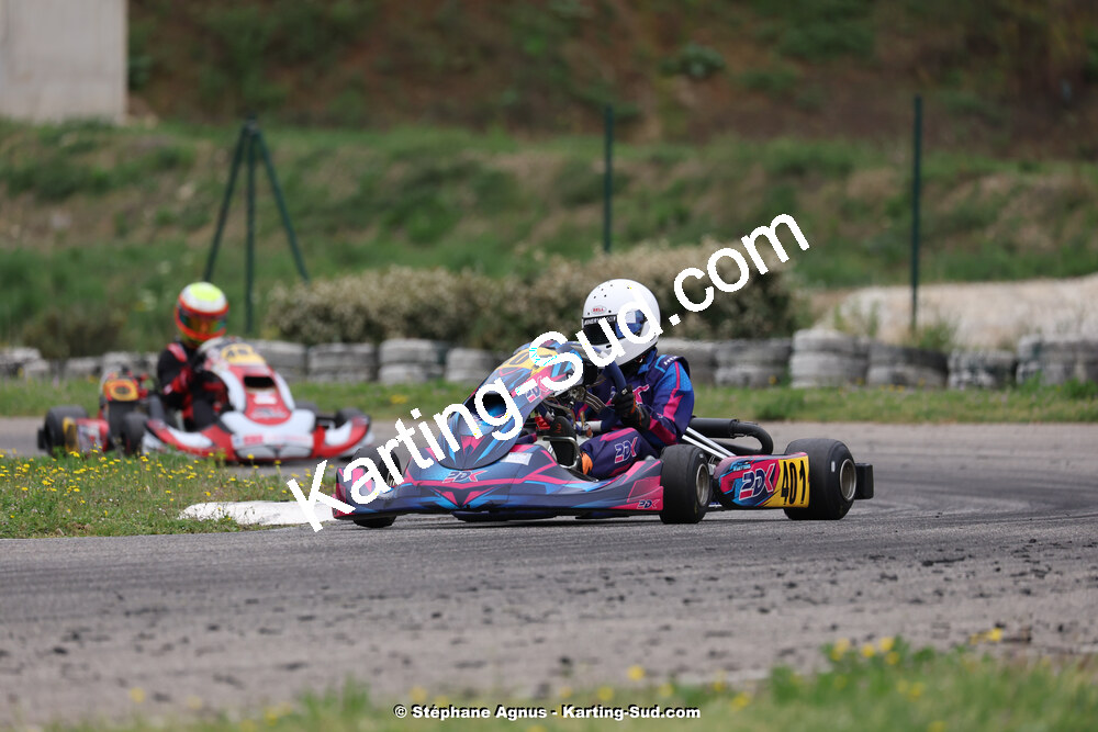 6 & 7/04/2024 : 2ème manche du Championnat du Sud au Pôle Mécanique Karting d’Alès (photos Stéphane Agnus) 2024 — karting