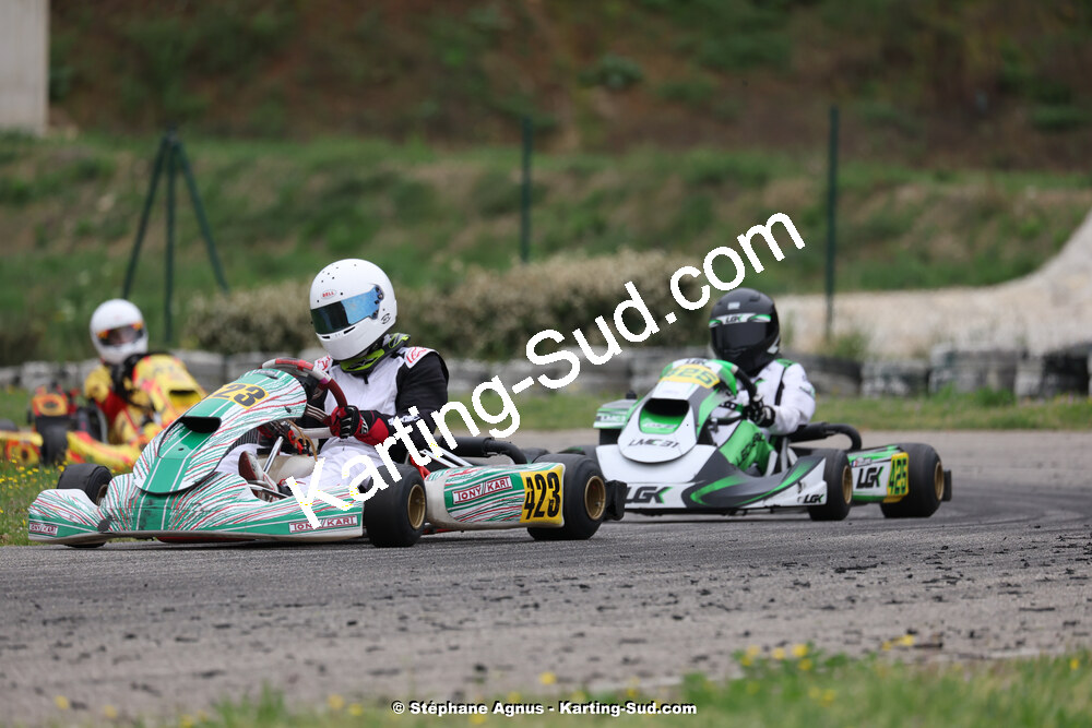 6 & 7/04/2024 : 2ème manche du Championnat du Sud au Pôle Mécanique Karting d’Alès (photos Stéphane Agnus) 2024 — karting