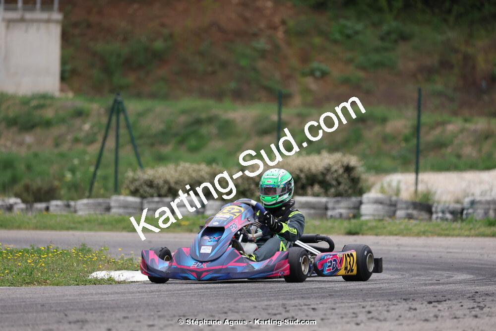 6 & 7/04/2024 : 2ème manche du Championnat du Sud au Pôle Mécanique Karting d’Alès (photos Stéphane Agnus) 2024 — karting