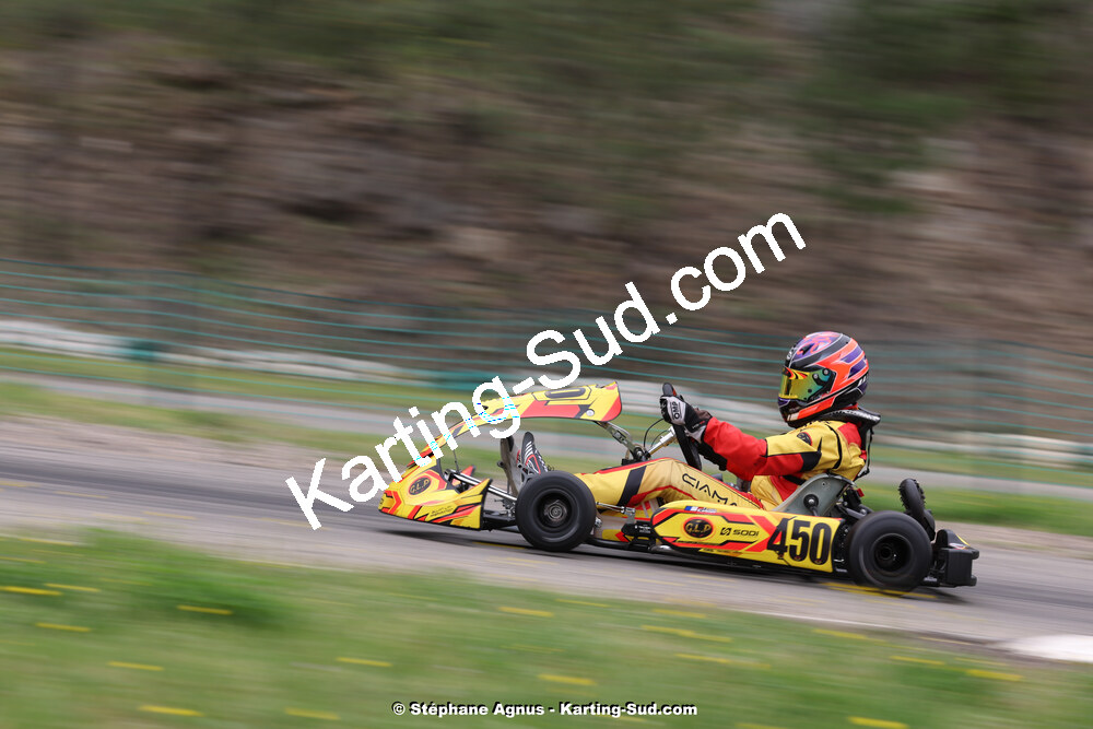 6 & 7/04/2024 : 2ème manche du Championnat du Sud au Pôle Mécanique Karting d’Alès (photos Stéphane Agnus) 2024 — karting