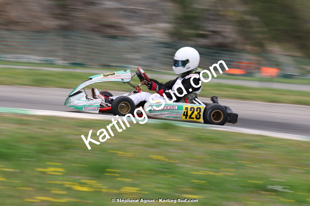6 & 7/04/2024 : 2ème manche du Championnat du Sud au Pôle Mécanique Karting d’Alès (photos Stéphane Agnus) 2024 — karting