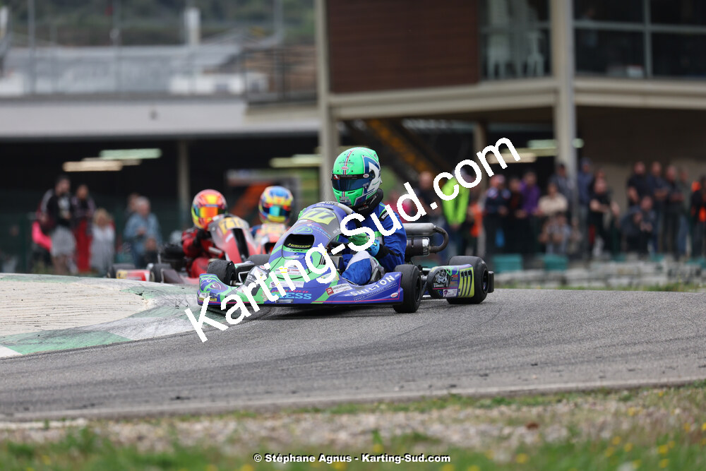 6 & 7/04/2024 : 2ème manche du Championnat du Sud au Pôle Mécanique Karting d’Alès (photos Stéphane Agnus) 2024 — karting