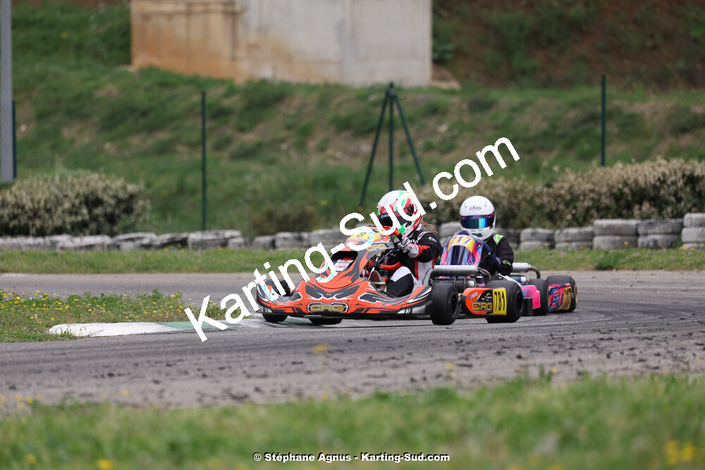 6 & 7/04/2024 : 2ème manche du Championnat du Sud au Pôle Mécanique Karting d’Alès (photos Stéphane Agnus) 2024 — karting