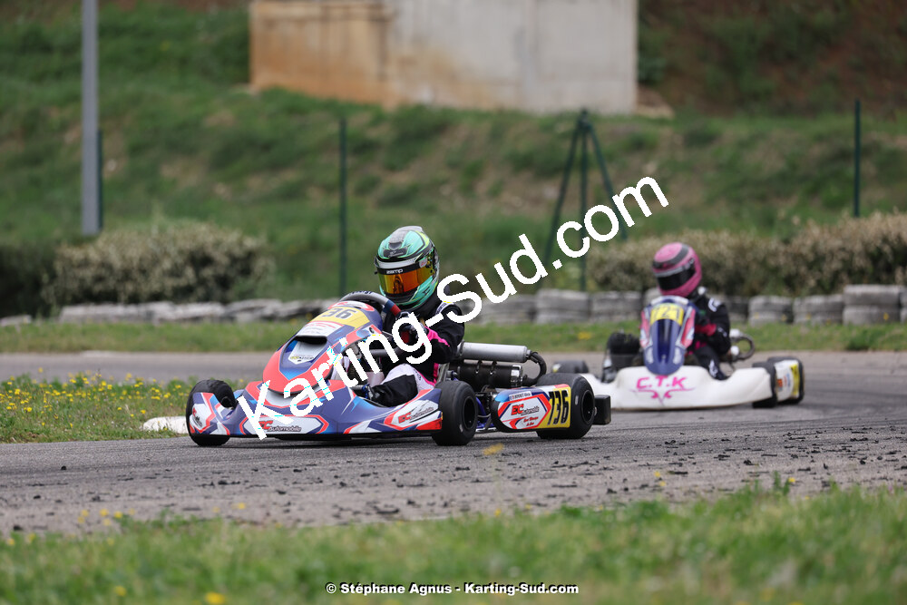 6 & 7/04/2024 : 2ème manche du Championnat du Sud au Pôle Mécanique Karting d’Alès (photos Stéphane Agnus) 2024 — karting