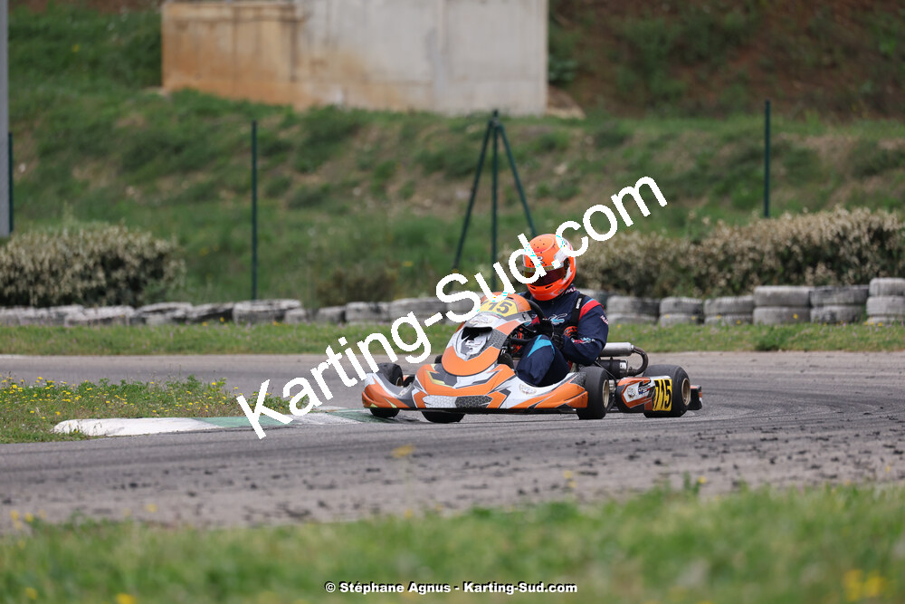 6 & 7/04/2024 : 2ème manche du Championnat du Sud au Pôle Mécanique Karting d’Alès (photos Stéphane Agnus) 2024 — karting
