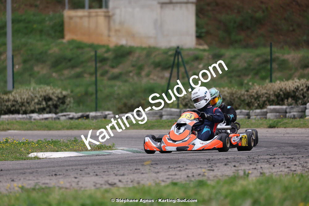 6 & 7/04/2024 : 2ème manche du Championnat du Sud au Pôle Mécanique Karting d’Alès (photos Stéphane Agnus) 2024 — karting