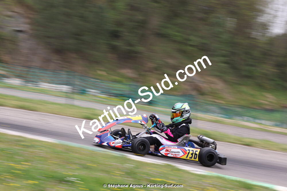 6 & 7/04/2024 : 2ème manche du Championnat du Sud au Pôle Mécanique Karting d’Alès (photos Stéphane Agnus) 2024 — karting