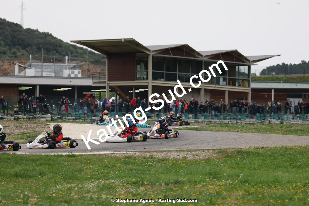 6 & 7/04/2024 : 2ème manche du Championnat du Sud au Pôle Mécanique Karting d’Alès (photos Stéphane Agnus) 2024 — karting