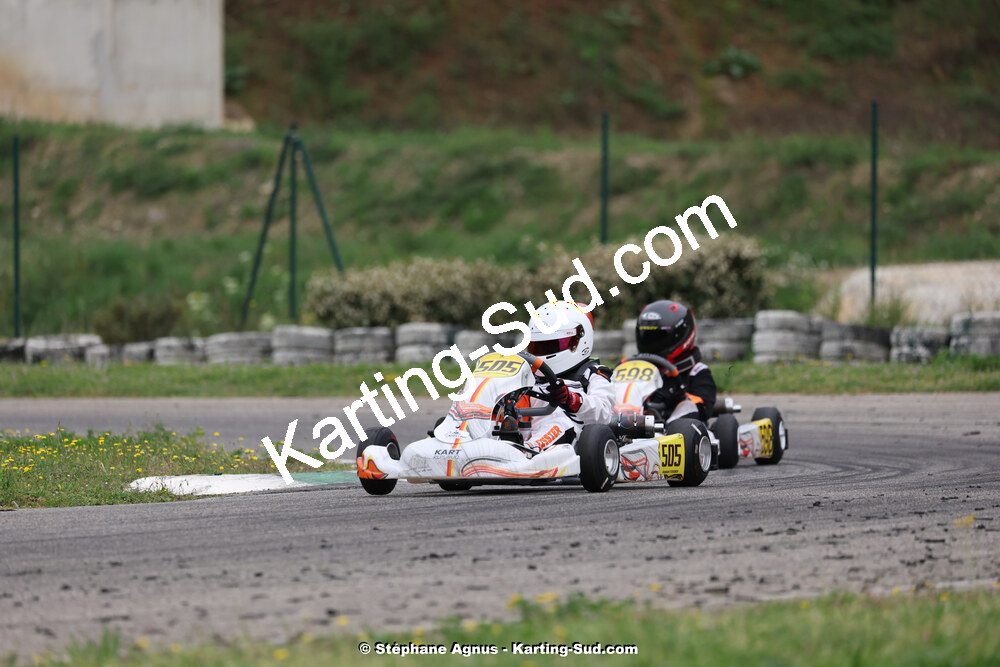 6 & 7/04/2024 : 2ème manche du Championnat du Sud au Pôle Mécanique Karting d’Alès (photos Stéphane Agnus) 2024 — karting