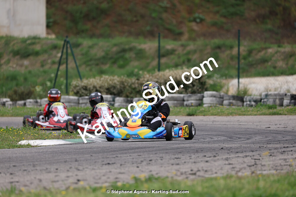 6 & 7/04/2024 : 2ème manche du Championnat du Sud au Pôle Mécanique Karting d’Alès (photos Stéphane Agnus) 2024 — karting