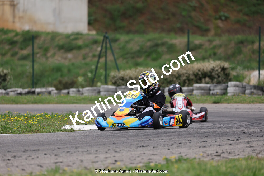 6 & 7/04/2024 : 2ème manche du Championnat du Sud au Pôle Mécanique Karting d’Alès (photos Stéphane Agnus) 2024 — karting
