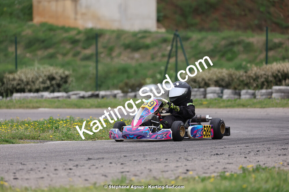 6 & 7/04/2024 : 2ème manche du Championnat du Sud au Pôle Mécanique Karting d’Alès (photos Stéphane Agnus) 2024 — karting