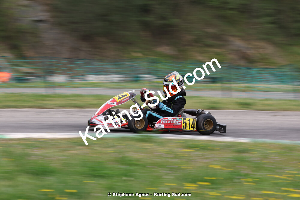6 & 7/04/2024 : 2ème manche du Championnat du Sud au Pôle Mécanique Karting d’Alès (photos Stéphane Agnus) 2024 — karting