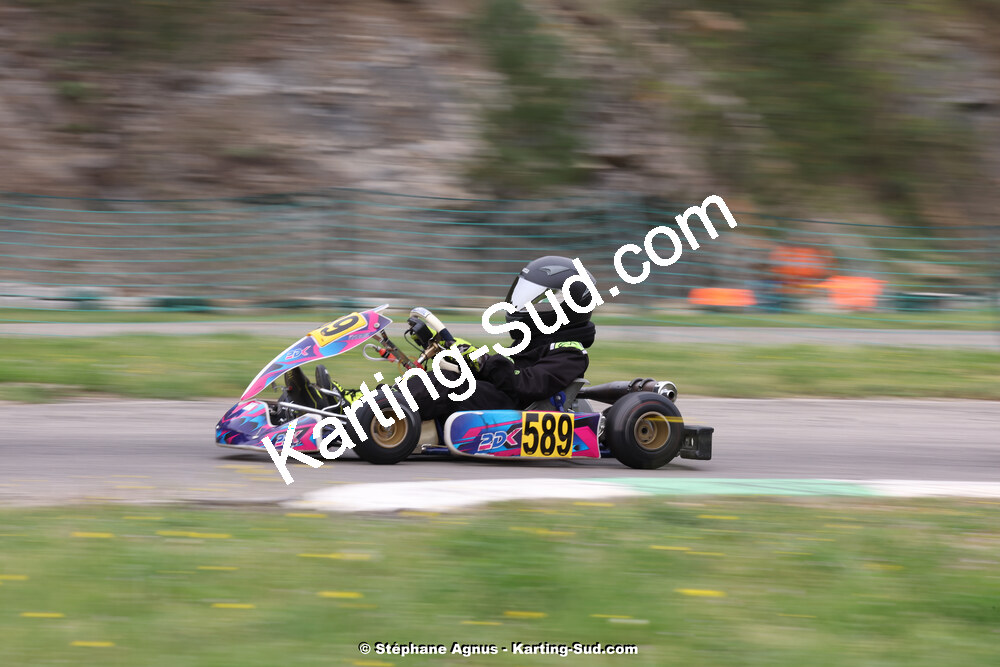 6 & 7/04/2024 : 2ème manche du Championnat du Sud au Pôle Mécanique Karting d’Alès (photos Stéphane Agnus) 2024 — karting