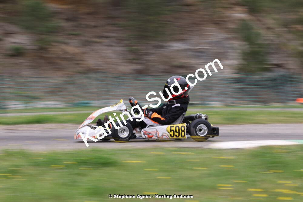 6 & 7/04/2024 : 2ème manche du Championnat du Sud au Pôle Mécanique Karting d’Alès (photos Stéphane Agnus) 2024 — karting
