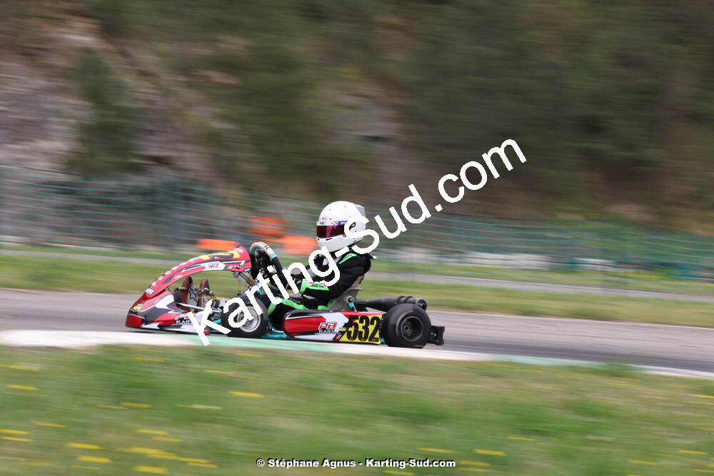 6 & 7/04/2024 : 2ème manche du Championnat du Sud au Pôle Mécanique Karting d’Alès (photos Stéphane Agnus) 2024 — karting
