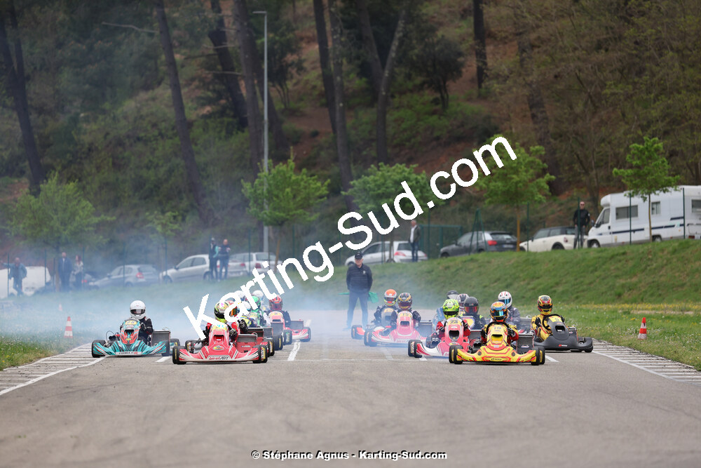 6 & 7/04/2024 : 2ème manche du Championnat du Sud au Pôle Mécanique Karting d’Alès (photos Stéphane Agnus) 2024 — karting