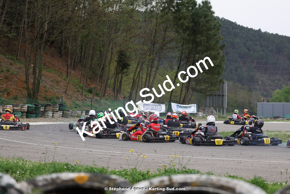 6 & 7/04/2024 : 2ème manche du Championnat du Sud au Pôle Mécanique Karting d’Alès (photos Stéphane Agnus) 2024 — karting