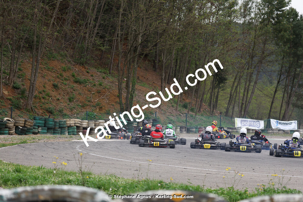 6 & 7/04/2024 : 2ème manche du Championnat du Sud au Pôle Mécanique Karting d’Alès (photos Stéphane Agnus) 2024 — karting