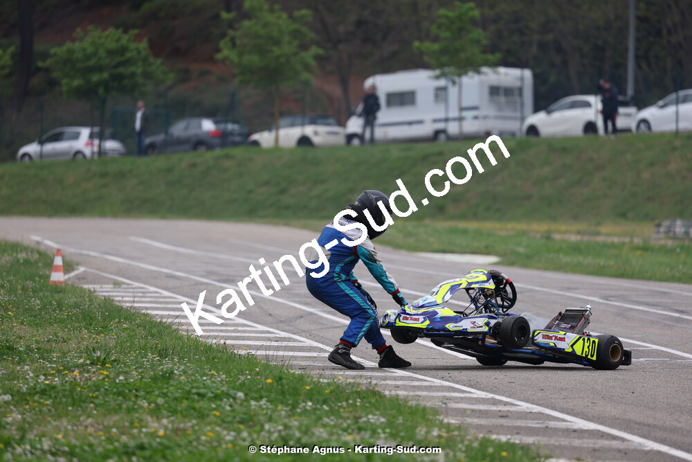 6 & 7/04/2024 : 2ème manche du Championnat du Sud au Pôle Mécanique Karting d’Alès (photos Stéphane Agnus) 2024 — karting