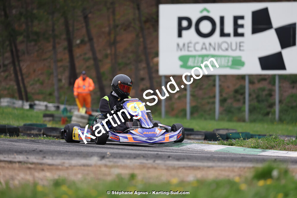 6 & 7/04/2024 : 2ème manche du Championnat du Sud au Pôle Mécanique Karting d’Alès (photos Stéphane Agnus) 2024 — karting