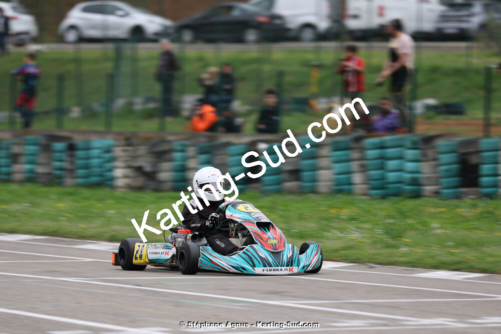 6 & 7/04/2024 : 2ème manche du Championnat du Sud au Pôle Mécanique Karting d’Alès (photos Stéphane Agnus) 2024 — karting