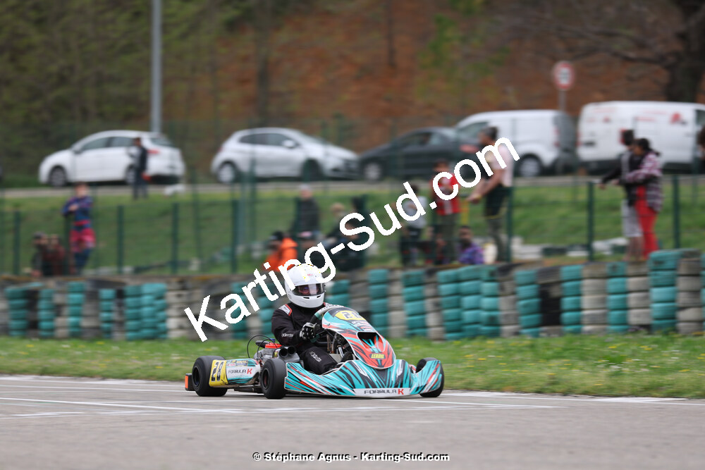 6 & 7/04/2024 : 2ème manche du Championnat du Sud au Pôle Mécanique Karting d’Alès (photos Stéphane Agnus) 2024 — karting