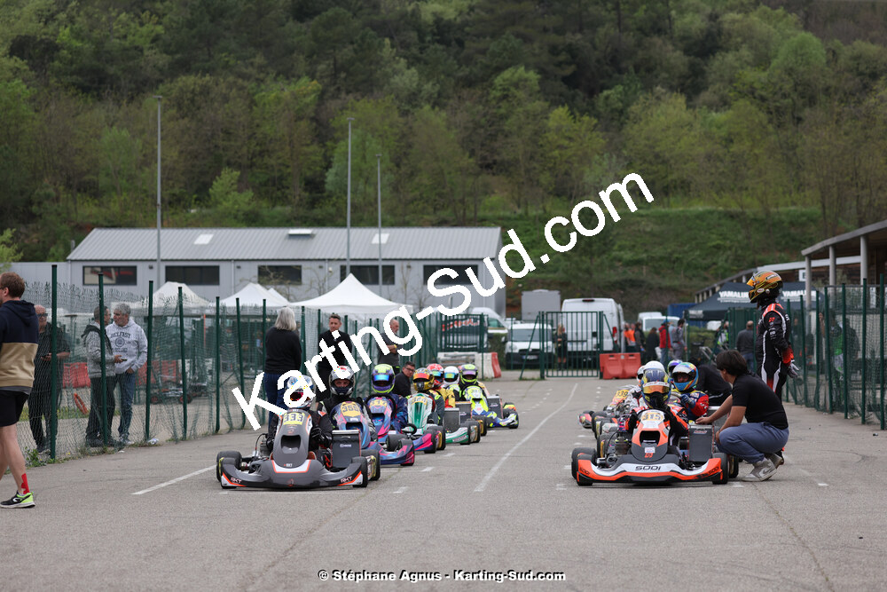 6 & 7/04/2024 : 2ème manche du Championnat du Sud au Pôle Mécanique Karting d’Alès (photos Stéphane Agnus) 2024 — karting