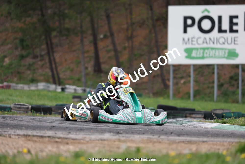 6 & 7/04/2024 : 2ème manche du Championnat du Sud au Pôle Mécanique Karting d’Alès (photos Stéphane Agnus) 2024 — karting