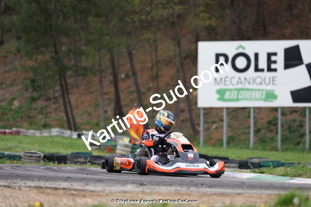 6 & 7/04/2024 : 2ème manche du Championnat du Sud au Pôle Mécanique Karting d’Alès (photos Stéphane Agnus) 2024 — karting