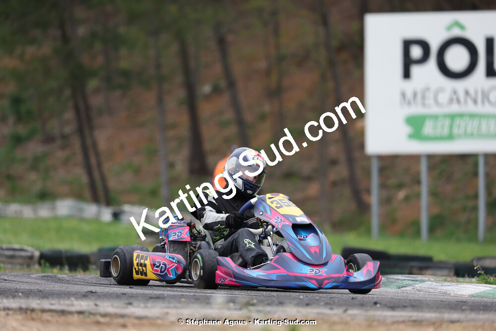 6 & 7/04/2024 : 2ème manche du Championnat du Sud au Pôle Mécanique Karting d’Alès (photos Stéphane Agnus) 2024 — karting