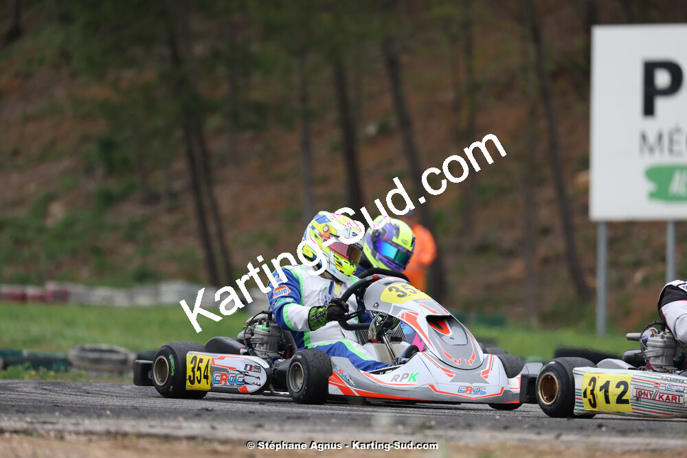6 & 7/04/2024 : 2ème manche du Championnat du Sud au Pôle Mécanique Karting d’Alès (photos Stéphane Agnus) 2024 — karting