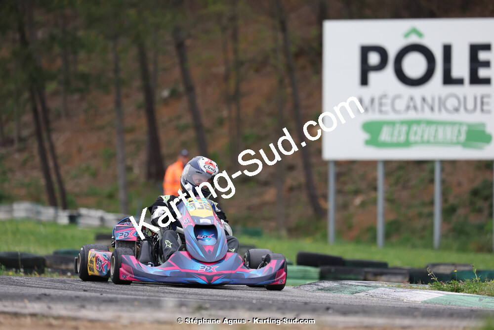 6 & 7/04/2024 : 2ème manche du Championnat du Sud au Pôle Mécanique Karting d’Alès (photos Stéphane Agnus) 2024 — karting