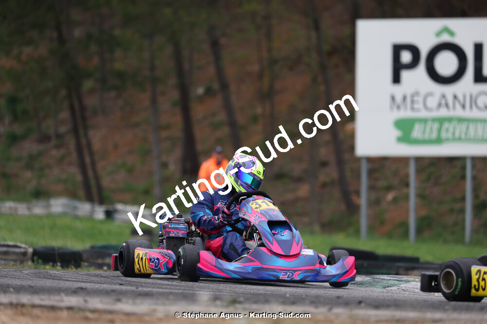 6 & 7/04/2024 : 2ème manche du Championnat du Sud au Pôle Mécanique Karting d’Alès (photos Stéphane Agnus) 2024 — karting