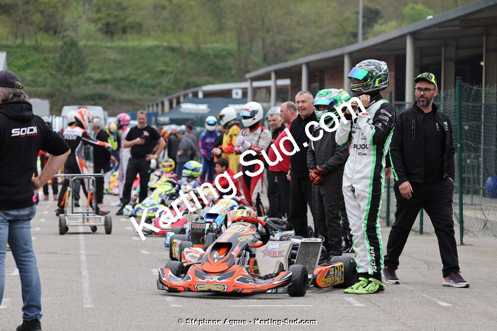 6 & 7/04/2024 : 2ème manche du Championnat du Sud au Pôle Mécanique Karting d’Alès (photos Stéphane Agnus) 2024 — karting