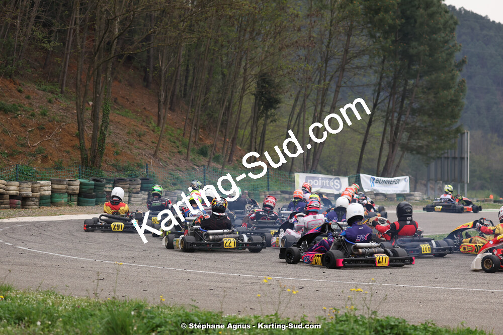 6 & 7/04/2024 : 2ème manche du Championnat du Sud au Pôle Mécanique Karting d’Alès (photos Stéphane Agnus) 2024 — karting