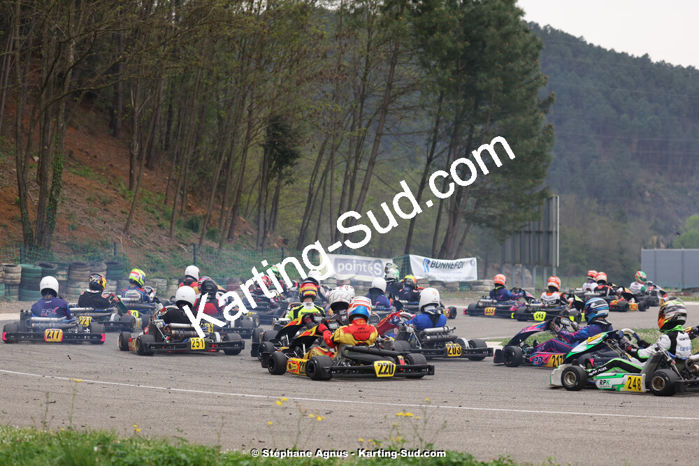 6 & 7/04/2024 : 2ème manche du Championnat du Sud au Pôle Mécanique Karting d’Alès (photos Stéphane Agnus) 2024 — karting