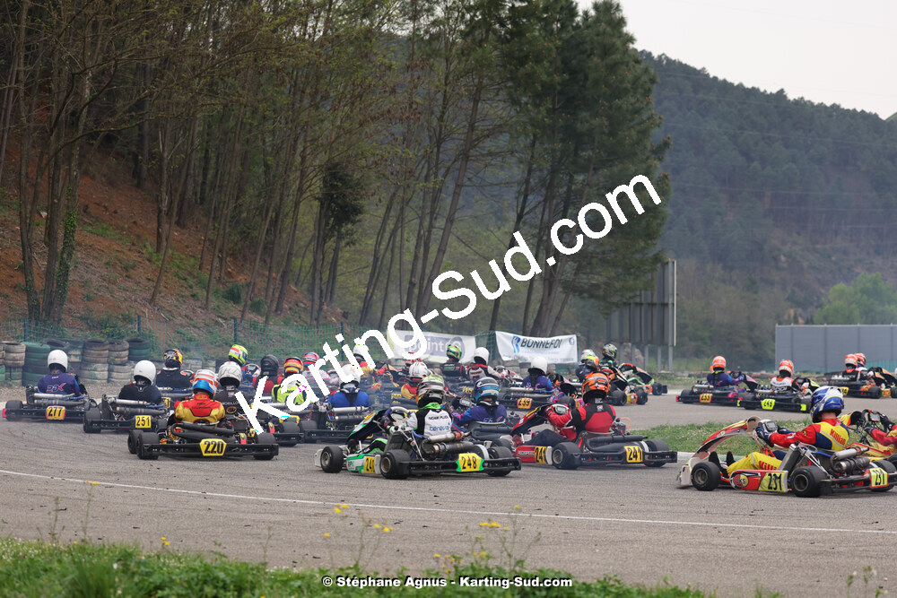 6 & 7/04/2024 : 2ème manche du Championnat du Sud au Pôle Mécanique Karting d’Alès (photos Stéphane Agnus) 2024 — karting