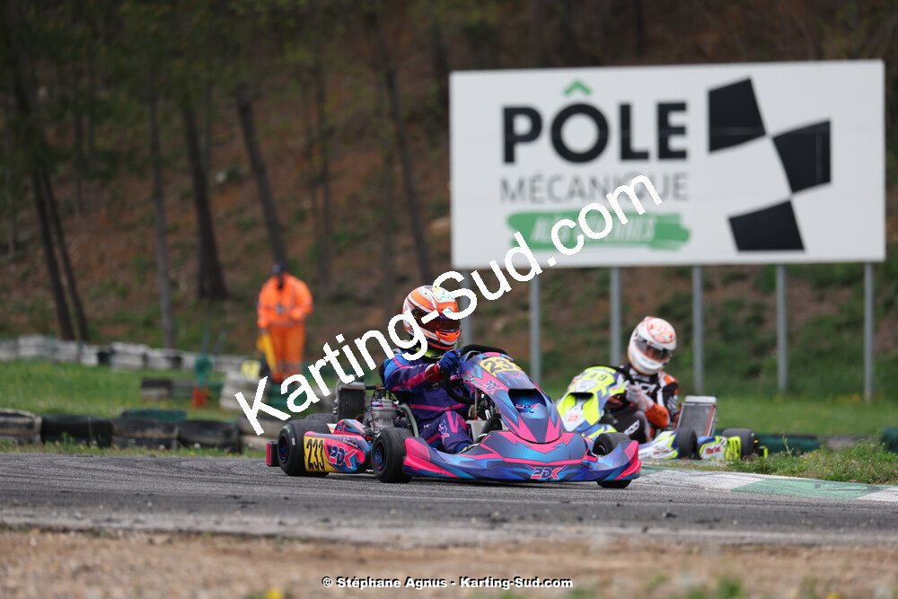6 & 7/04/2024 : 2ème manche du Championnat du Sud au Pôle Mécanique Karting d’Alès (photos Stéphane Agnus) 2024 — karting