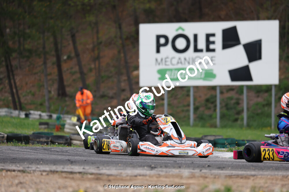 6 & 7/04/2024 : 2ème manche du Championnat du Sud au Pôle Mécanique Karting d’Alès (photos Stéphane Agnus) 2024 — karting