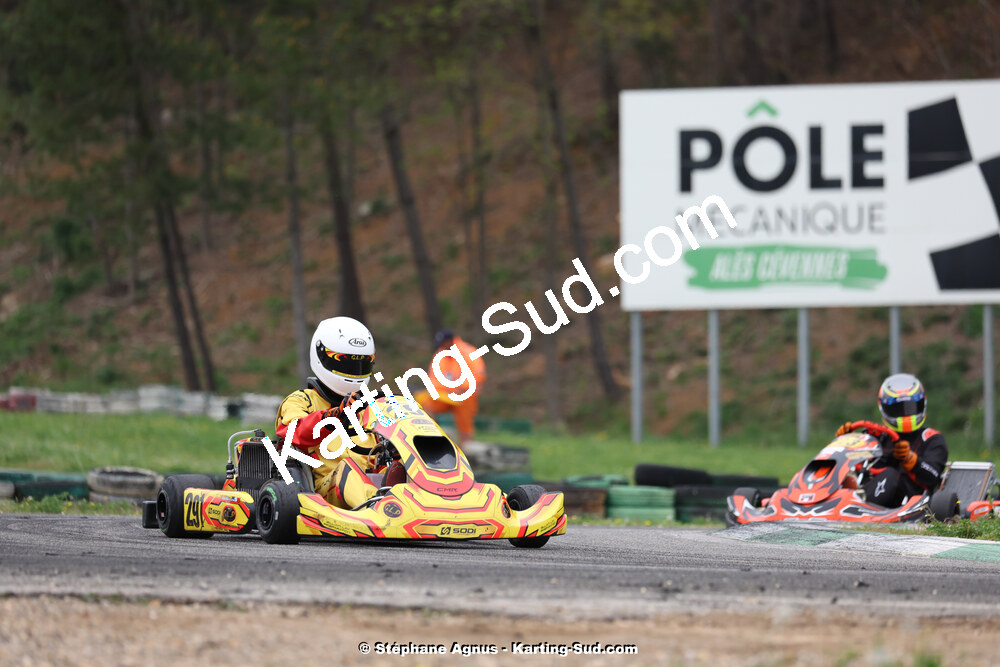 6 & 7/04/2024 : 2ème manche du Championnat du Sud au Pôle Mécanique Karting d’Alès (photos Stéphane Agnus) 2024 — karting
