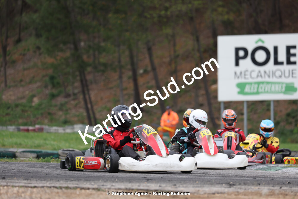 6 & 7/04/2024 : 2ème manche du Championnat du Sud au Pôle Mécanique Karting d’Alès (photos Stéphane Agnus) 2024 — karting