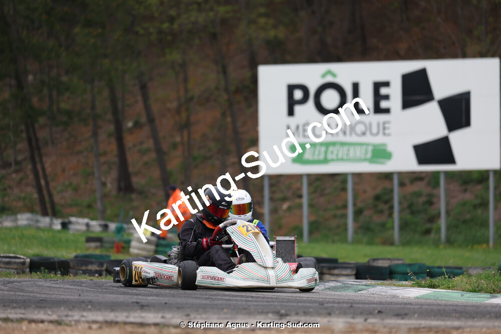 6 & 7/04/2024 : 2ème manche du Championnat du Sud au Pôle Mécanique Karting d’Alès (photos Stéphane Agnus) 2024 — karting