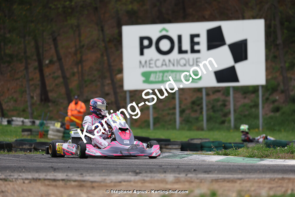 6 & 7/04/2024 : 2ème manche du Championnat du Sud au Pôle Mécanique Karting d’Alès (photos Stéphane Agnus) 2024 — karting