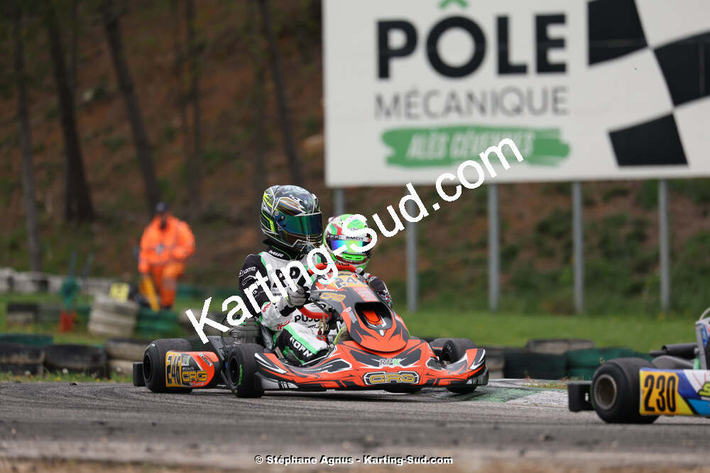6 & 7/04/2024 : 2ème manche du Championnat du Sud au Pôle Mécanique Karting d’Alès (photos Stéphane Agnus) 2024 — karting