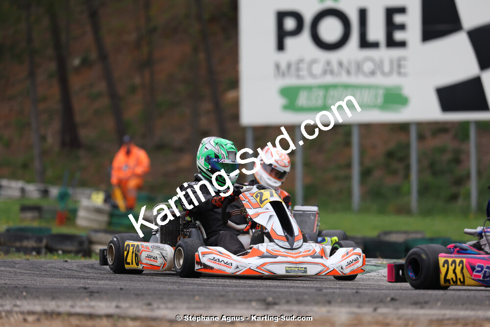 6 & 7/04/2024 : 2ème manche du Championnat du Sud au Pôle Mécanique Karting d’Alès (photos Stéphane Agnus) 2024 — karting
